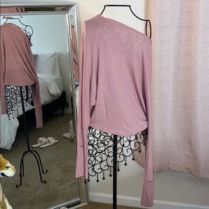 BNWT Fashion Nova Off the Shoulder Shirt